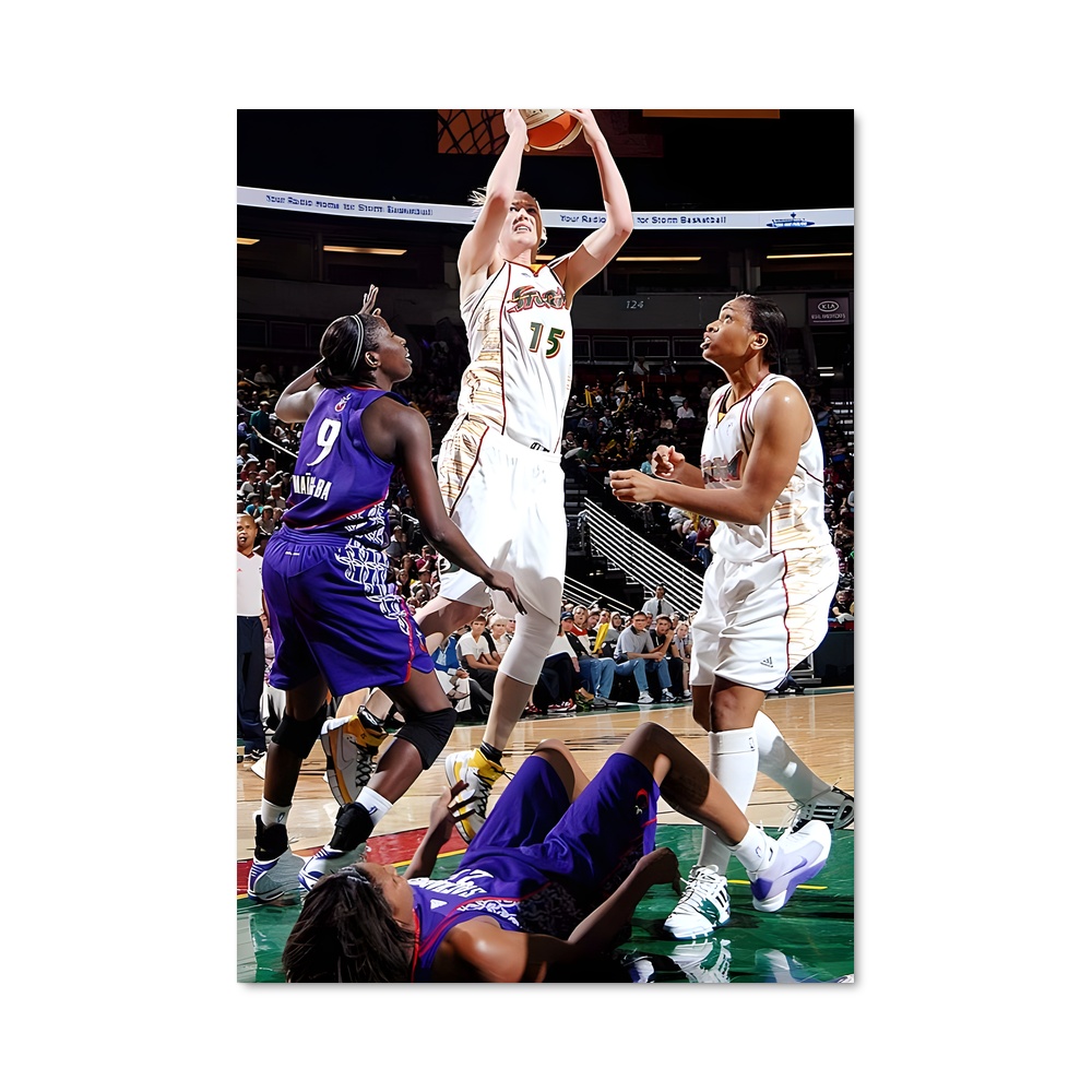 Poster L'Obstacle Imparable – affiche Basketball